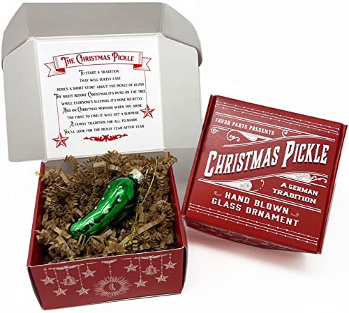 German Christmas Pickle Ornament