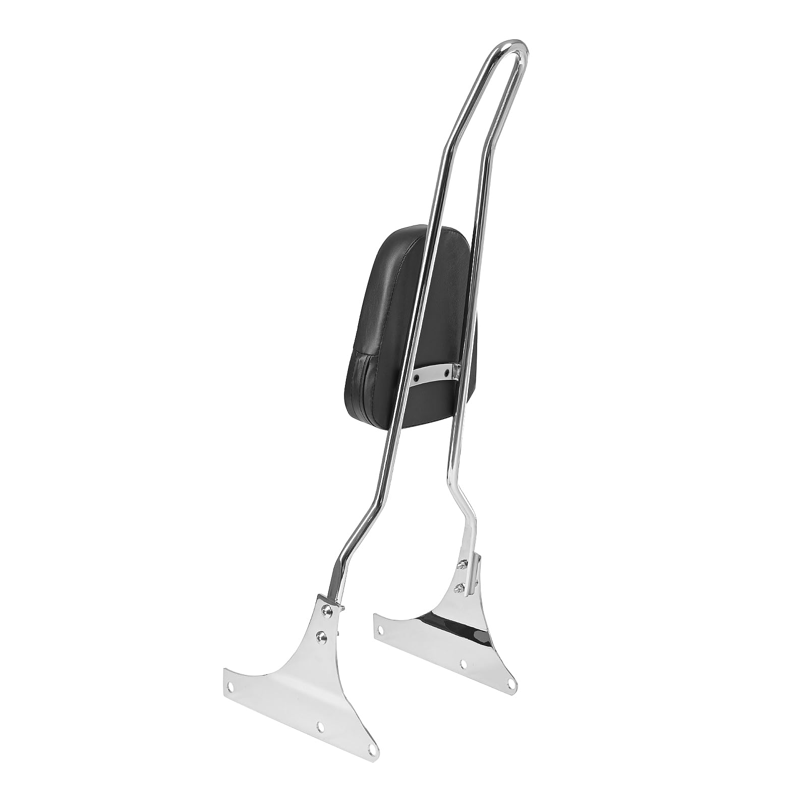 Dossier de moto Softail Fat Bob Sissy Bar compatible avec Harley Davidson Heritage Softail FXSTC FLSTC Springer FLSTS Fat Boy EFI FLSTF 76,2 cm de haut dossier arrière passager amovible