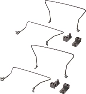 4pcs Dish Rack Divider Clip, Stainless Steel Plate Support