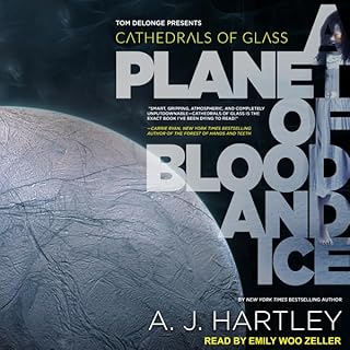 A Planet of Blood and Ice Audiolibro Por A. J. Hartley arte de portada