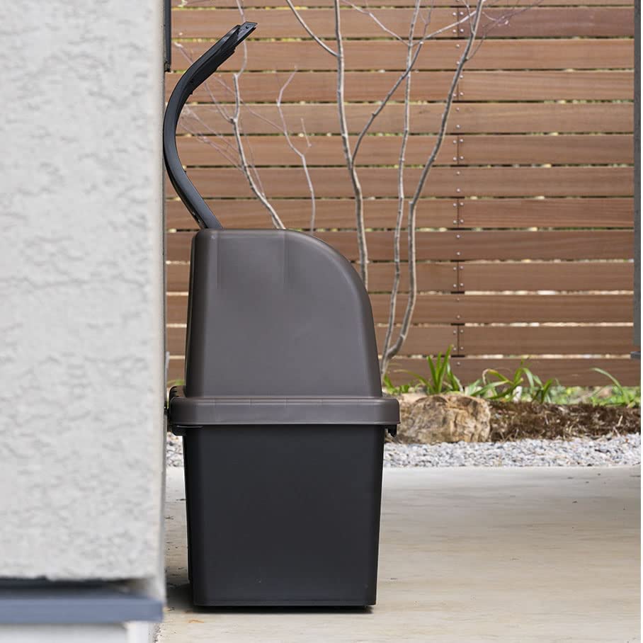 Amazon.co.jp: 屋外ストッカー R220 ブラック 幅86.5×奥行46×高さ76cm