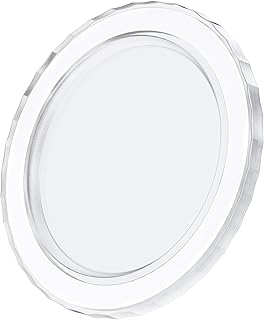 CloudValley Magnetic Base Compatible with P0pSocket Phone Grips & iPhone MagSafe Series, Movable Phone Holder Base, Light Slim Case Accessories, Matte Clear