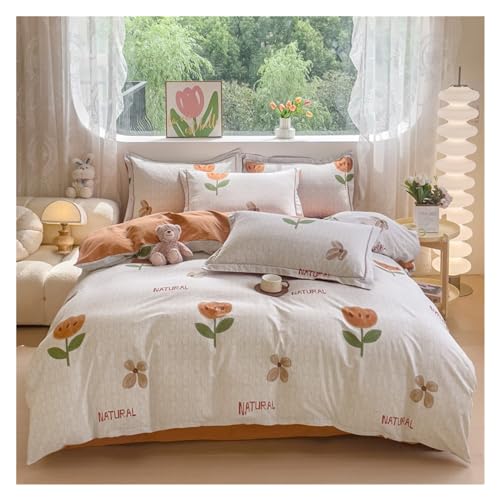 Housse de couette 100% coton de qualité supérieure pour lit double
