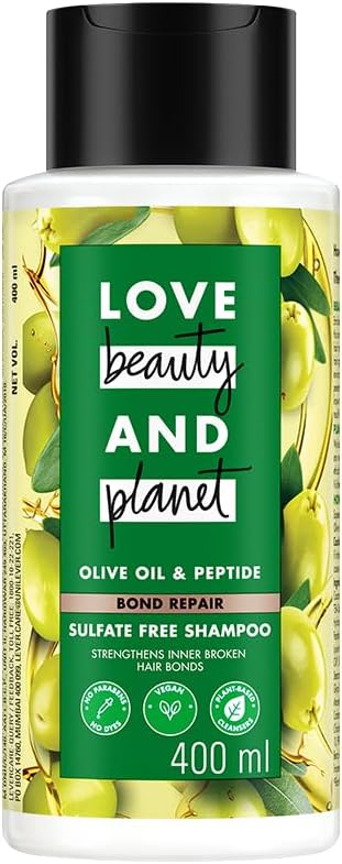 Love Beauty & Planet Olive Oil & Peptide Bond Repair Shampoo 400 ml