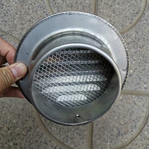 Cubierta de ventilación del ventilador extractor con rejilla de escape redonda y malla estable 7