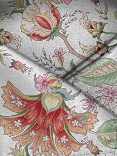 Image of BLACKSMITH Paisley and Floral Printed Italian Pocket Square for Men and Boys, for traditional Indian Wear like Bandhgala and Modi Jacket