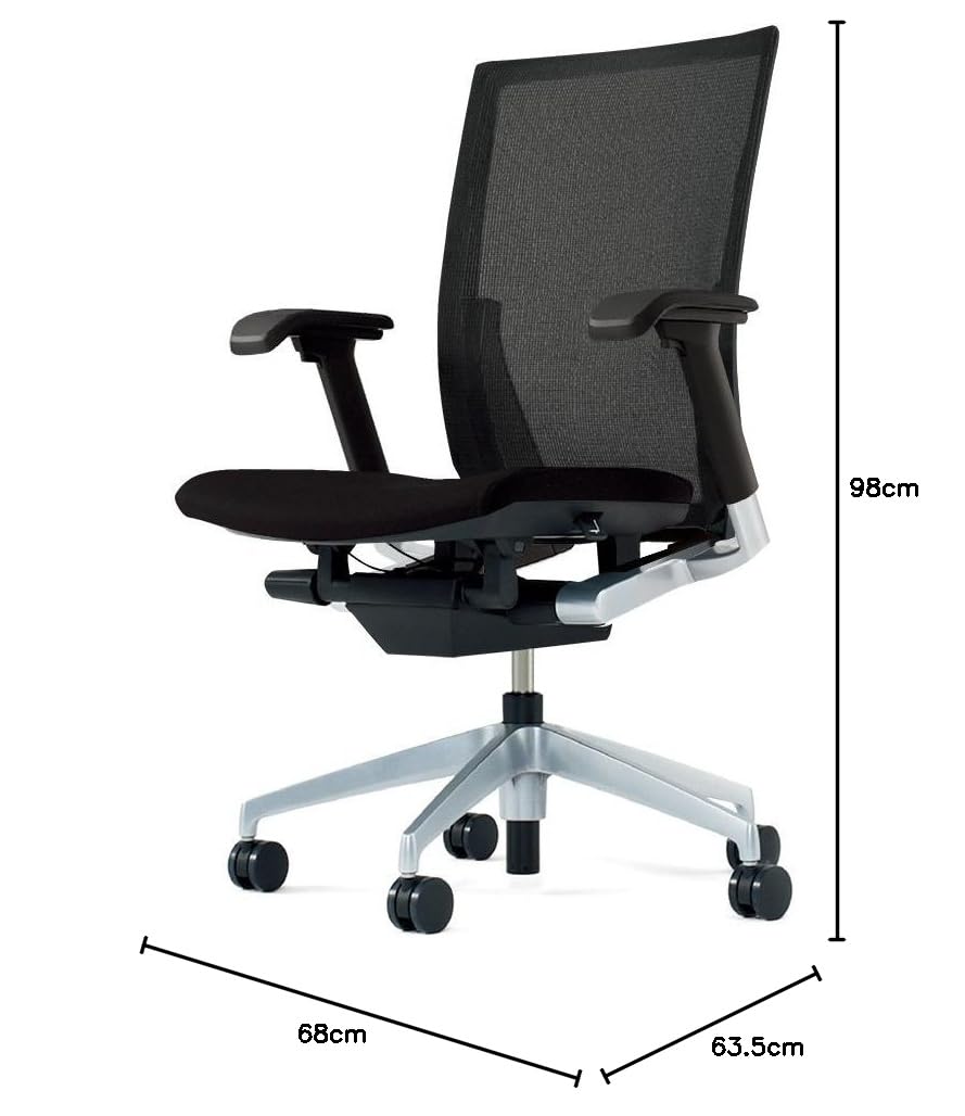 ★超美品★ITOKIヴェントチェア KE-867JB-Z5T1 イトーキ Amazon | デスクチェア ヴェント 可動肘付 ランバーサポート付