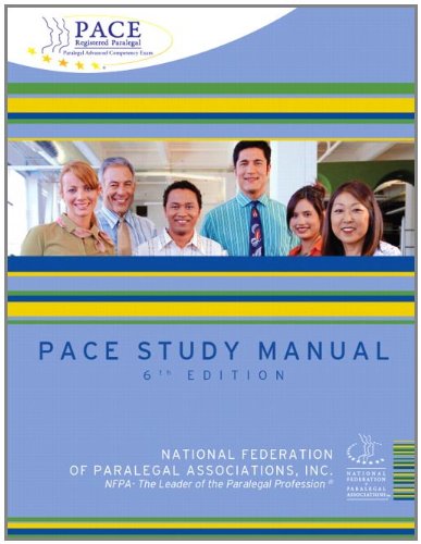 PACE Study Manual (6th Edition)