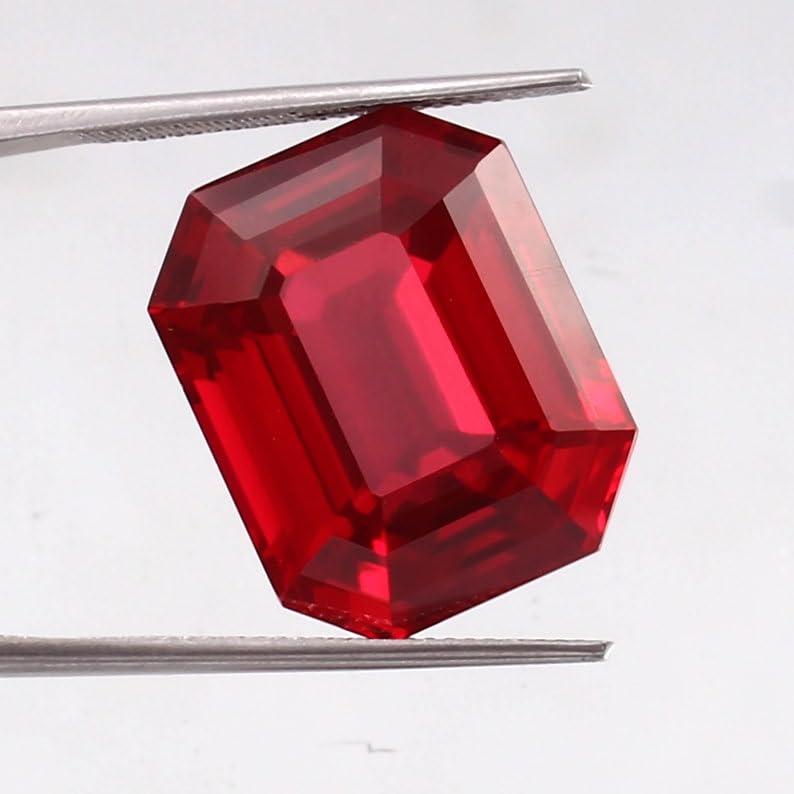 Gemme rubis naturel 14x10mm à facettes pour joaillerie d'exception - 2