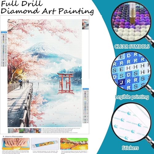 Kit Full Drill Diamond Painting 5D avec Strass Brillants - 2
