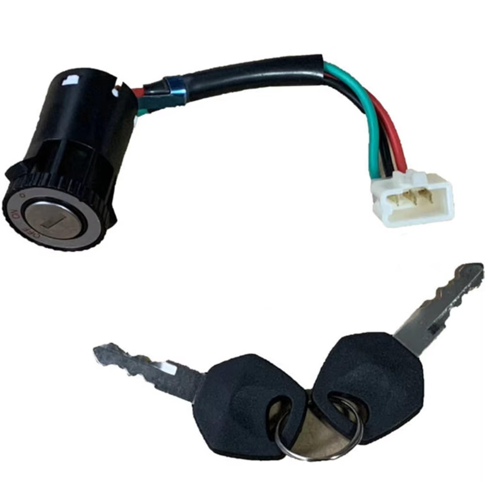 Interruttore Accensione Chiave Interruttore Avviamento Chiave Auto Elettrica Bambini Giocattolo Interruttore Chiave Auto Giocattolo Bambini Interruttore Chiave Ricambio(A6)