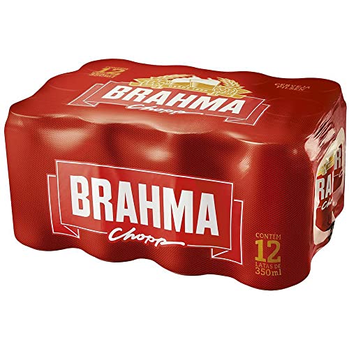 Pack Cerveja Brahma Lata 350ML - com 12 unidades