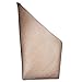Mocha Cream Herringbone Silk Handkerchief - Full-Sized 16