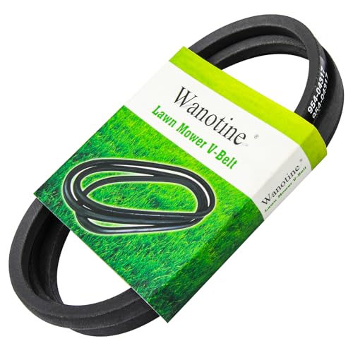 Wanotine 954-04317A Drive Belt Replaces Cub Cadet MTD Troy-Bilt Craftsman Zero Turn Drive Belt 754-04317 754-04317A 954-04317 754-0498 954-0498 Ariens 07211500 (1/2 x 67)