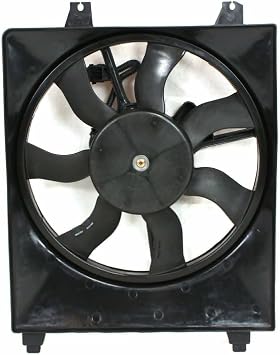 A/C Condenser Cooling Fan Compatible with 07-09 Santa Fe Sport Utility Right Side,Simple Installation, from US Warehouse, Free Returns and exchanges