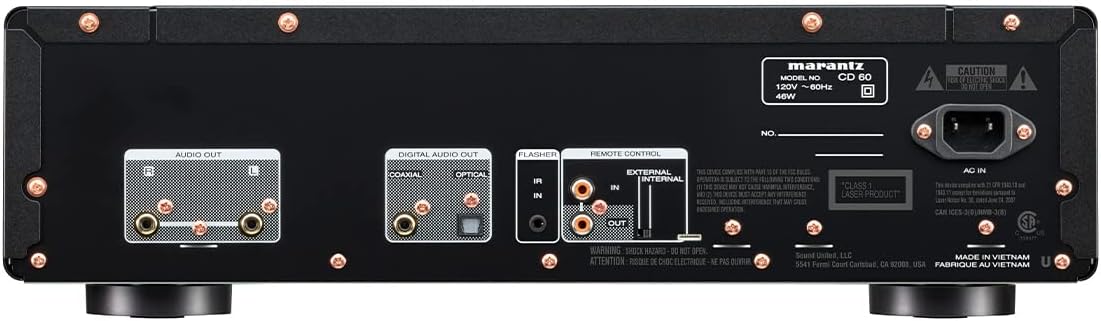 Marantz CD 60 CD Player (Black)