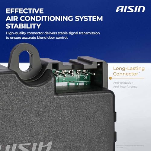 AISIN BDAT-00267 Main HVAC Heater Blend Door Actuator - Compatible with Toyota 4Runner 1998-2002, Tacoma 2001-2004 - Temperature Air Inlet Recirculation Control Actuator