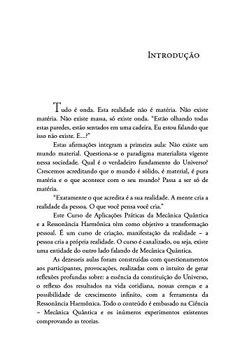 Curso de Aplicações Práticas da Mecânica Quântica e a Ressonância Harmônica – 3a edição ampliada e r