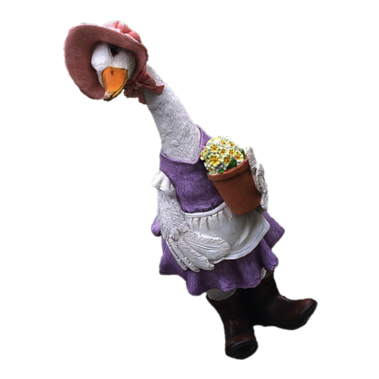 Ornements de table canard en résine pour offrir aux fêtes d'anniversaires