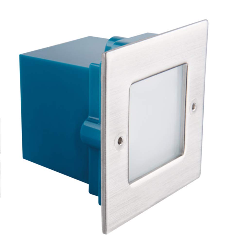 10er-Set Wandeinbaustrahler LED 230V Warm-Weiß