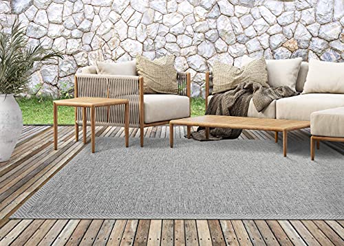 the carpet Calgary - Outdoor Teppich Wetterfest für Balkon & Terrasse, Robuster Flachgewebe Teppich für Garten, Pflegeleicht In- & Outdoor… – Ansicht 6