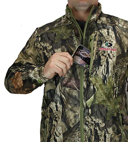 Piedmont Grid Fleece Early Season Mossy Oak Camo Jacket3