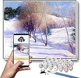 🍁【DiIY Paint by Number】：Paint by numbers are so easy that even a beginner without a foundation can feel like an artist, you will have a lot of fun and relaxation. an eye-catching painting anyone can do. 🍂【Special HD Color Canvas】：Unlike normal canvas...