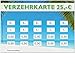 Produktbild 250 Verzehrkarten, Format DIN A7, Gesamtwert 25 , praktische Alternative zu Wertmarken, für Vereine, Gastronomie, Firmen, Schulen u.v.m, einfaches bargeldloses Bezahlen