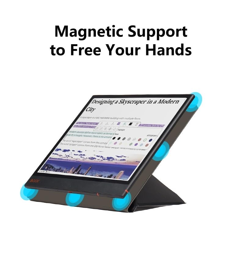 Amazon.co.jp: スマートケース対応 Boox Note Air 4 C 10.3 インチ磁気