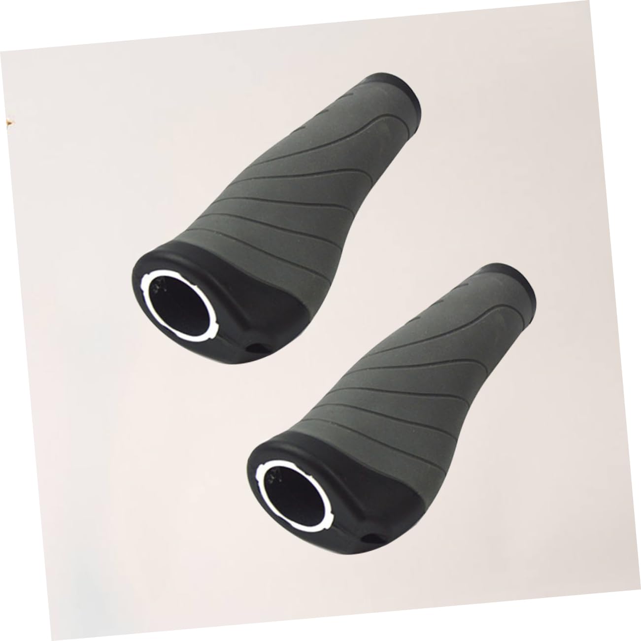 INOOMP 4 Pcs Bicycle Grip Nastro Antiscivolo Foam Grip Tape Kids Bike Mtb Manopole Manubrio Bmx Manopole Maniglia Grip Unilaterale Bambino Ciclo Nero