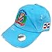Adjustable Vintage Cap Dominican Republic RD and Shield (Vintage Neon Aqua/Full Color)