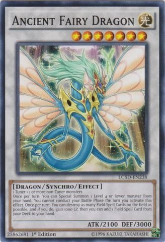competitive fairy deck yugioh Amazon.com: Yu-Gi-Oh! - Ancient Fairy Dragon (LC5D-EN238) - Legendary  Collection 5D's Mega Pack - 1st Edition