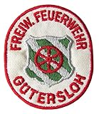 Freiwillige Feuerwehr - Gütersloh - Ärmelabzeichen - Abzeichen - Aufnäher - Patch - Motiv 1