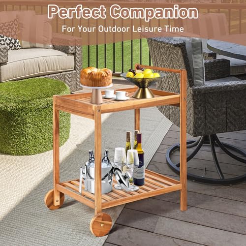 Chariot de cuisine roulant pour transporter facilement vos plats lourds - 5