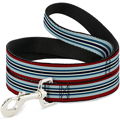 Laisse pour chien résistante Buckle Down stripes évite les tractions brusques