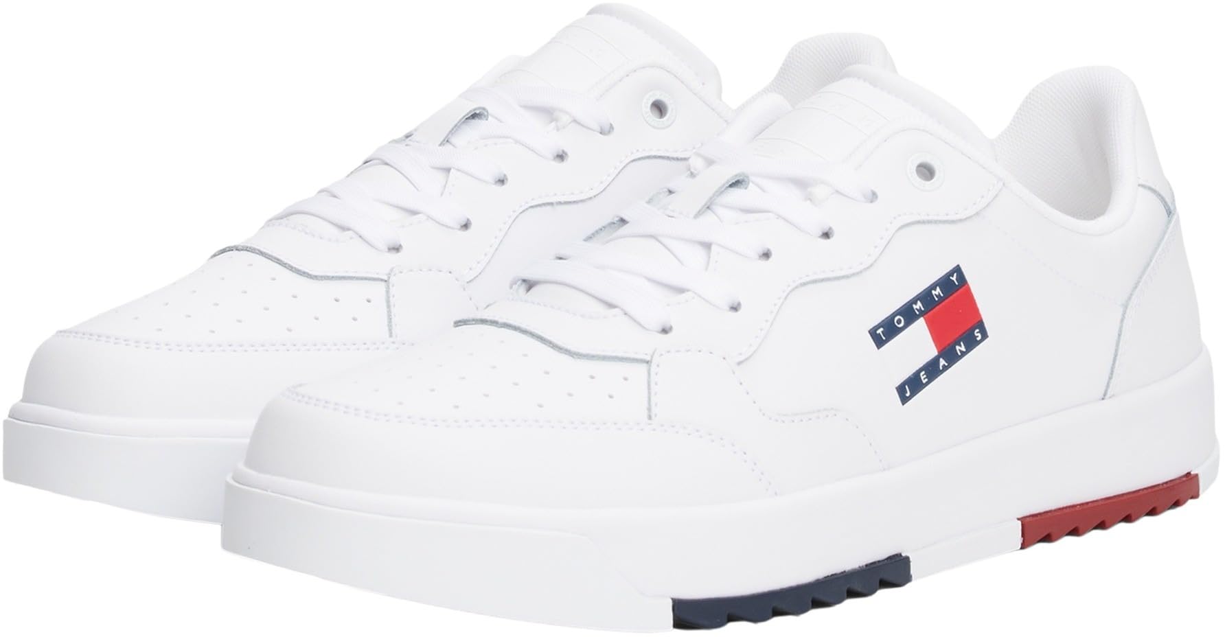 Tommy Jeans Uomo Sneakers con Suola Preformata Retro Essential Scarpe
