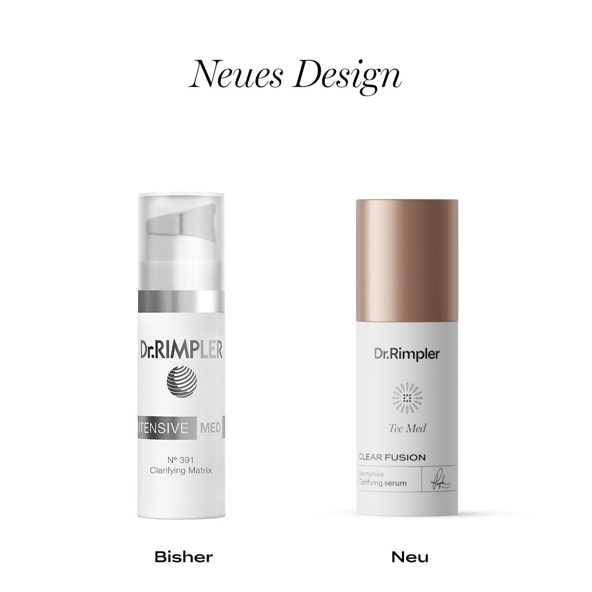 Dr. Rimpler Tec Med CLEAR FUSION 30ml - Wirkstoffserum für reife zu Unreinheiten neigende Haut - regenerierend und feuchtigkeitsspendend - reguliert entzündliche Prozesse und Fettglanz