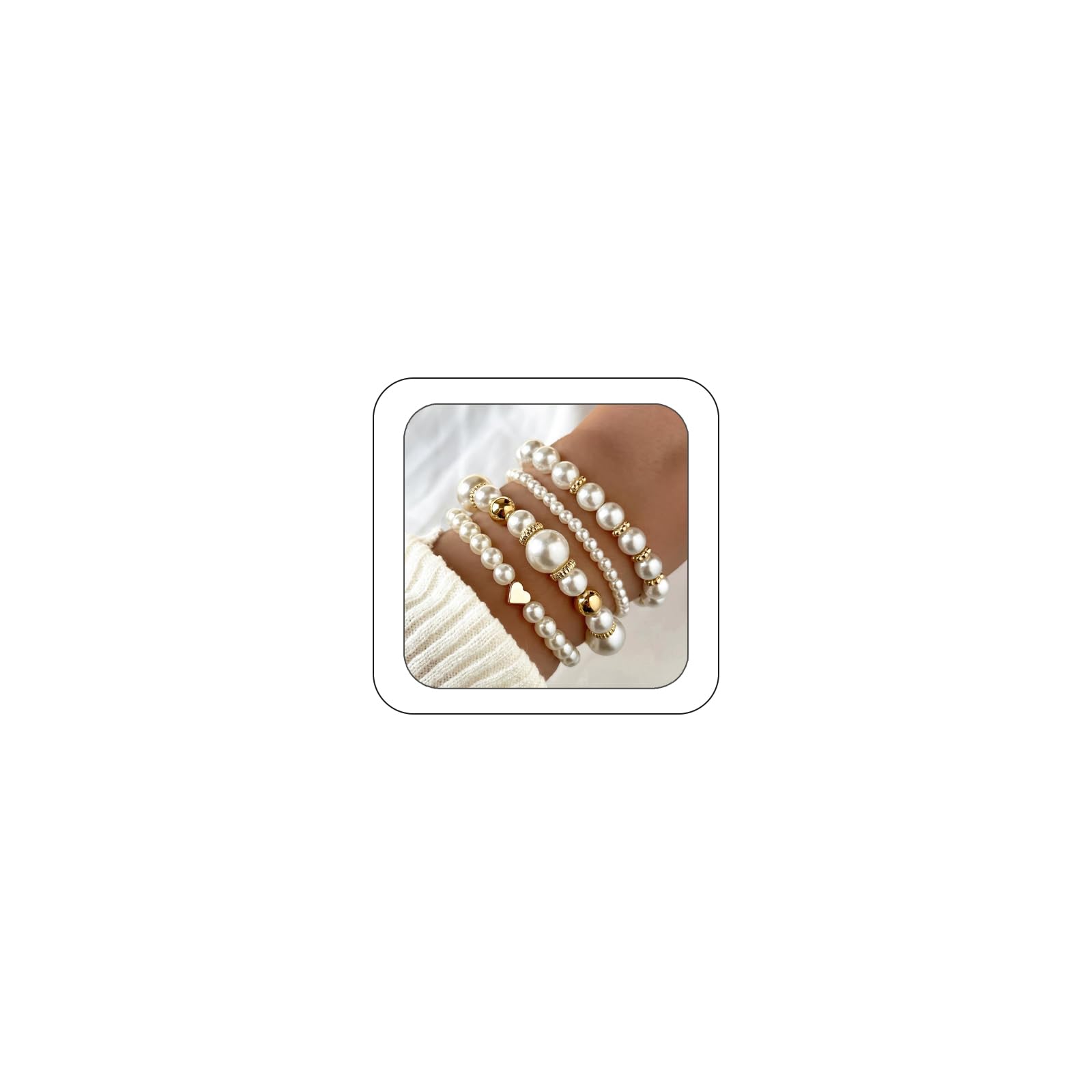 Bracelet perles femme extensible fini les fermoirs difficiles - 8