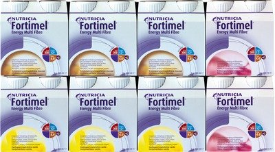 Fortimel Energy Multi Fibre Mischkarton, 8X4X200 ml