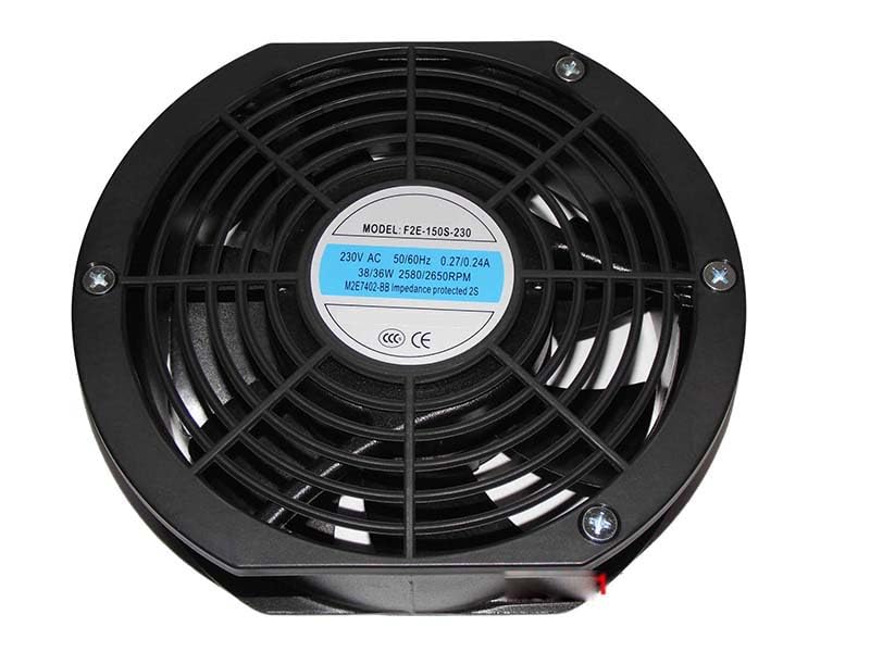 172mm F2E-150S-230 230V 50/60Hz 0.27/0.24A 38/36W 2580/2650RPM M2E7402-BB Spares for Continuous Emission Monitoring System Fan
