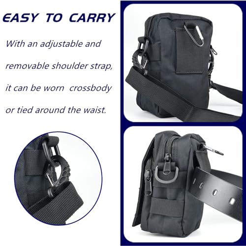 Image of Portable Printer Holster for Zebra ZQ110 ZQ210 ZQ220 ZQ310 Lable Printer Carrying Case Pouch Compatible with Lable Printers and Photo Printer Under 7 Inch