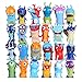 24pcs / Set Slugterra Action Figurines Toy Mini Slugterra Anime Figurines Toys Poupée Slugs Enfants Enfants Garçons Jouet 4 à 5cm