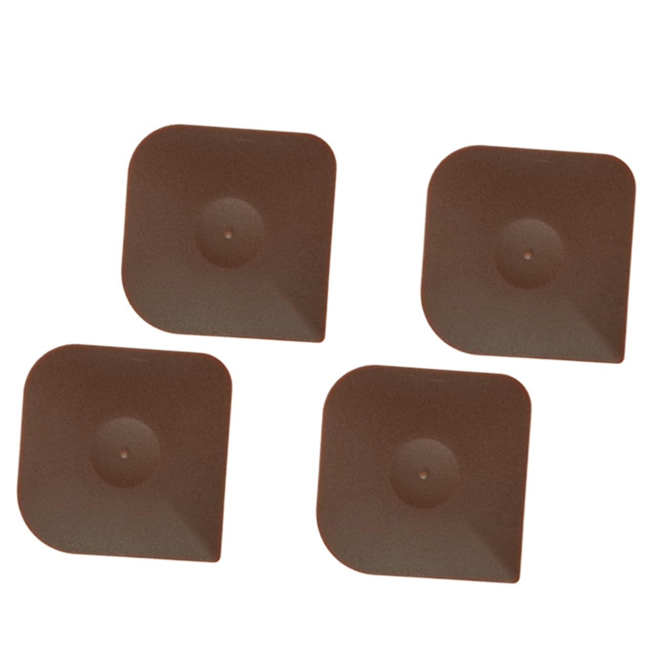 WHAMVOX 4pcs Flat Scraper Plastic Scraper Cleaning Tools Icing Spatula Plastic Spatula Plastic Dishes Portable Griddle Flat Skillet Pans Frying Pan Cleaner Scraper Pot Butter