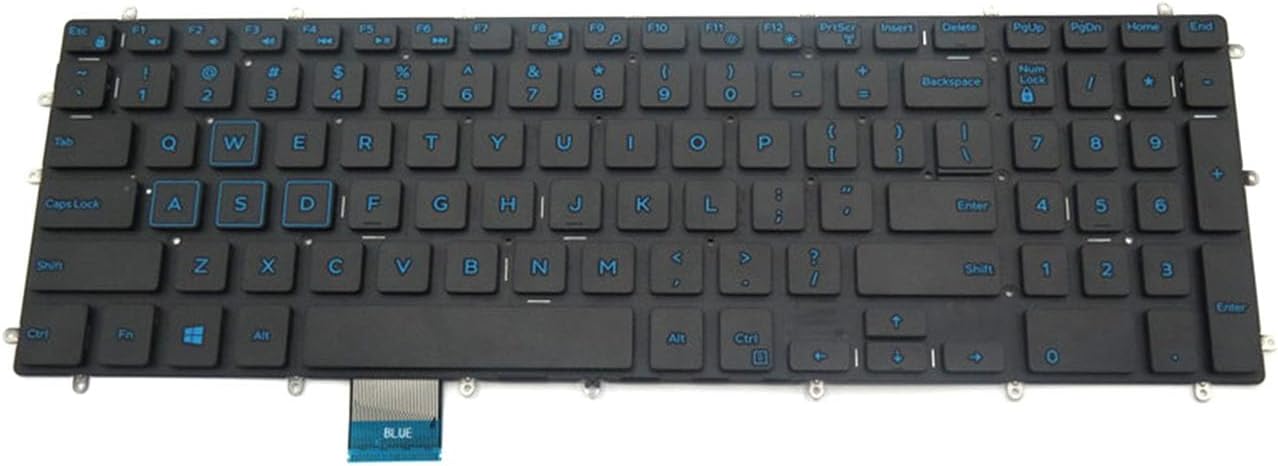 Amazon.com: Laptop Keyboard for DELL G3 3500 3579 3590 3779 G5 5500 ...