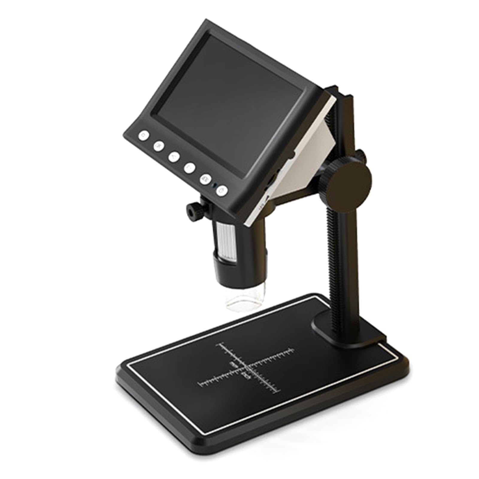 Precisions Instrument d'inspection Microscope d'inspection avec 8 lumières LED Microscope convivial pour exploration visuelle détaillée