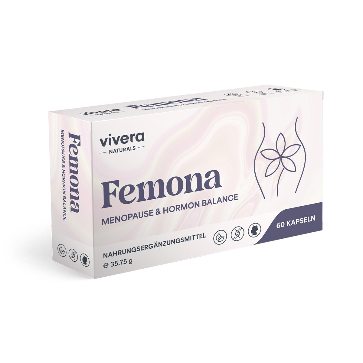 Wechseljahre Kapseln hochdosiert – Yamswurzel Ashwagandha – vegan | Mit Yamswurzel, Ashwagandha, Frauenmantel & Melisse – Vitamin B12, D3, Zink, Folsäure & Eisen – vegan GMO-frei – 60 Kapseln