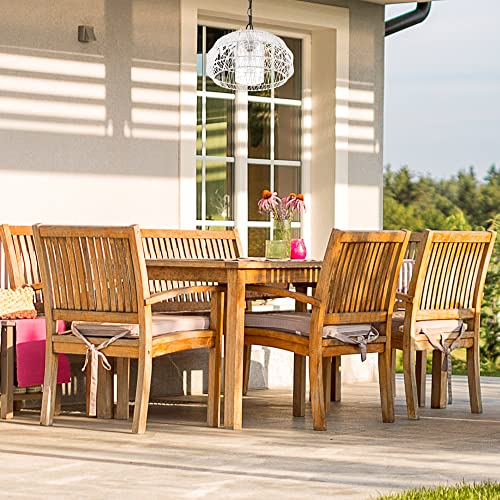 Novogratz X Globe 44760 1-Light Outdoor Plug-In Pendant Light, White Woven Fabric Shade, Matte White, Designer White Fabric Hanging Cord, E26 Base Socket, Kitchen Island, Café, Ceiling Hanging Light #TOP3