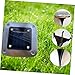 ETHZZLE 2pcs Led Solar Buried Lights Outdoor Lamp Led Garden Lighting Tool Weatherproof Outdoor Solar Lights