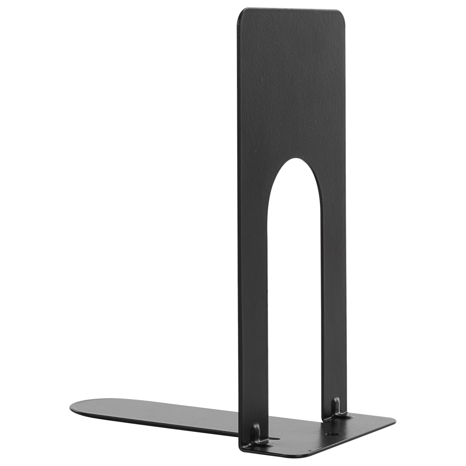 Idena 11110 Metal Bookends in Black, 12 Book Stands in Size 13 x 10 x 7 cm, Book Holder for Bookshelves - Image 2
