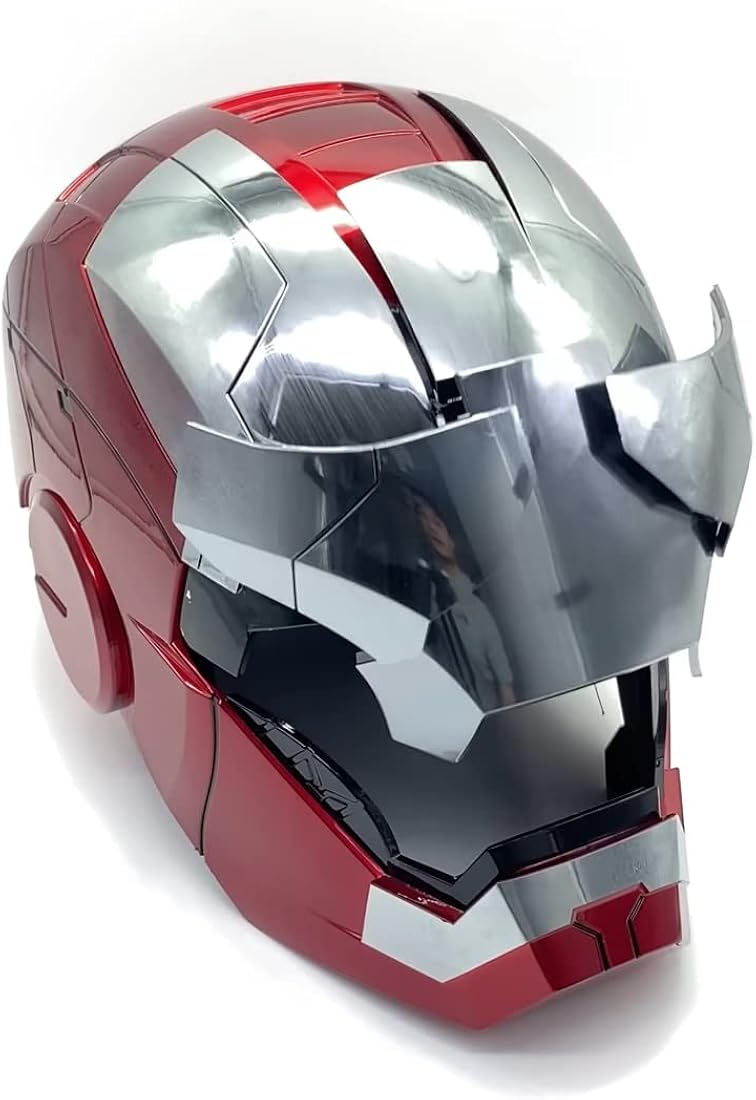 3年保証 即日出荷 『ダメージ加工』アイアンマンヘルメット自動開閉